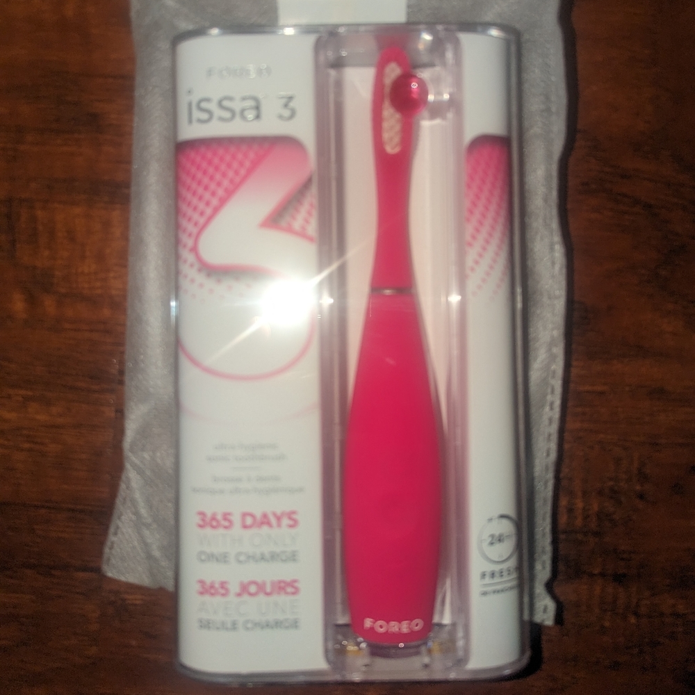 Foreo ISSA 3 Silicone Best Rated Sonic Toothbrush Newest Ed